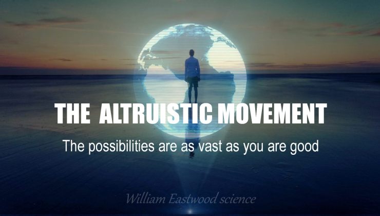 The altruistic movement toward a world without borders by William Eastwood for Earth Network and all people