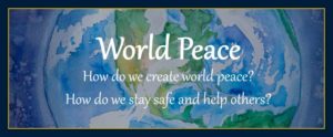 how do we create world peace, stay safe, help others, stop war, end violence and crime? Learn how to stop all problems