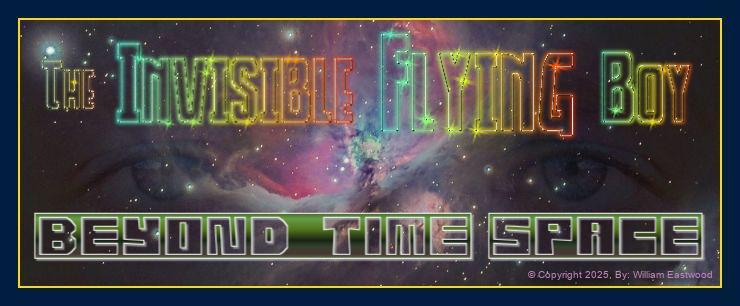 Invisible flying boy William Eastwood Modern Alchemist