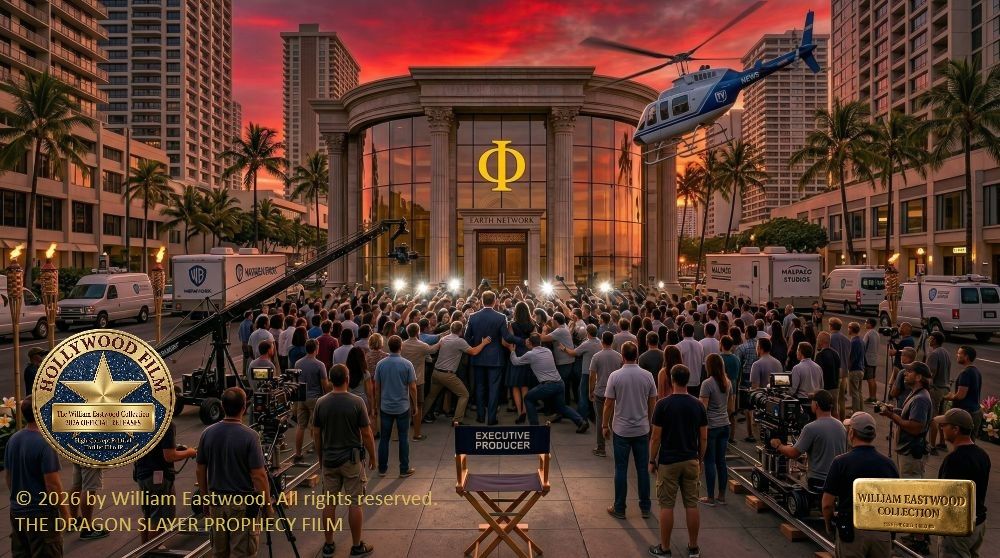2026 Film set The Dragon Slayer Prophecy Oahu Honolulu Hawaii.