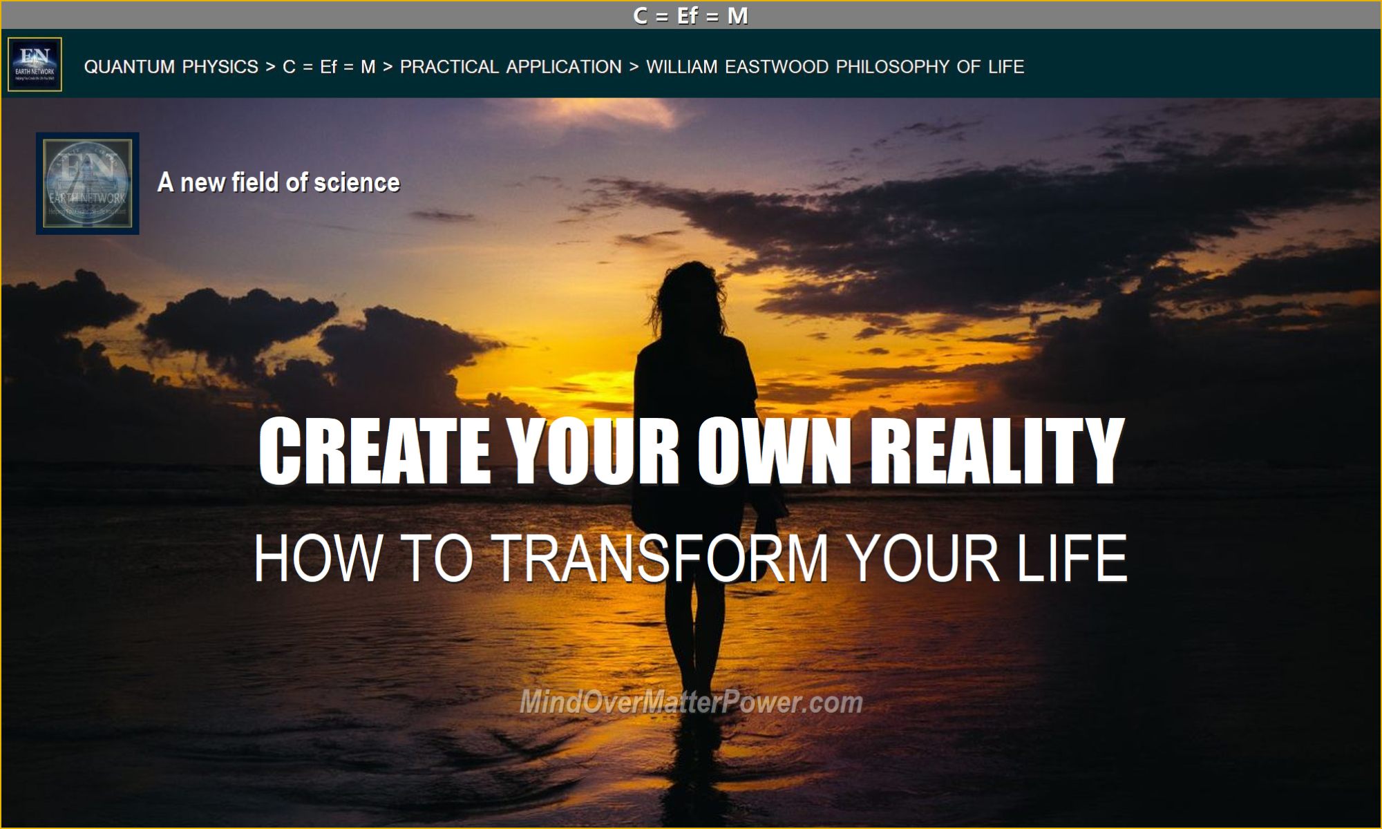 You Create Your Own Reality How to Transform Your Life & Reality
