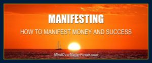 How to materialize success money