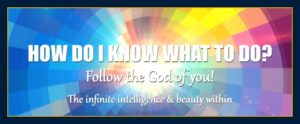 Mind over matter power presents: The God of You.